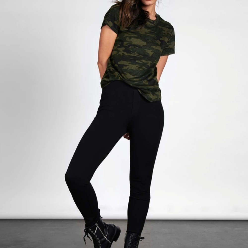 Sanctuary Black Pull-on ponte legging (M)